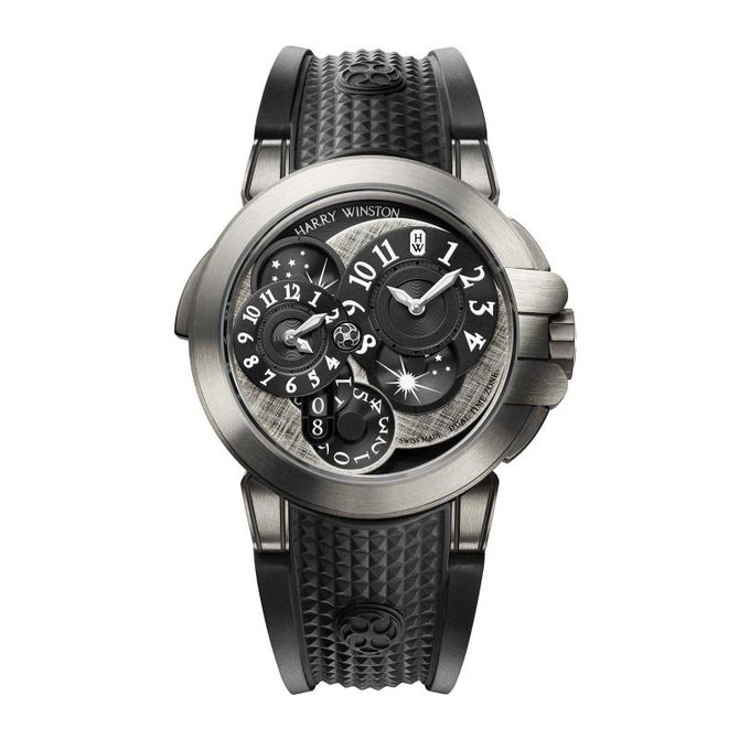 Harry Winston Dual Time Monochrome Ocean Dual Time Dual Time Monochrome - фото 1
