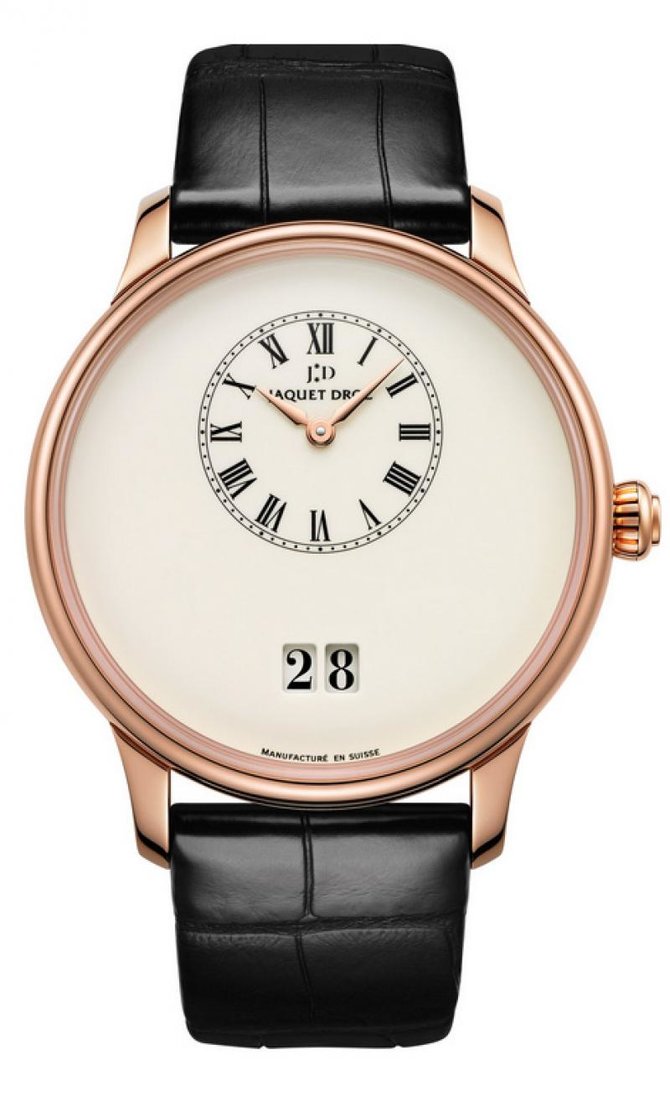 Jaquet Droz J016933200 Majestic Beijing Grande Date Ivory Enamel