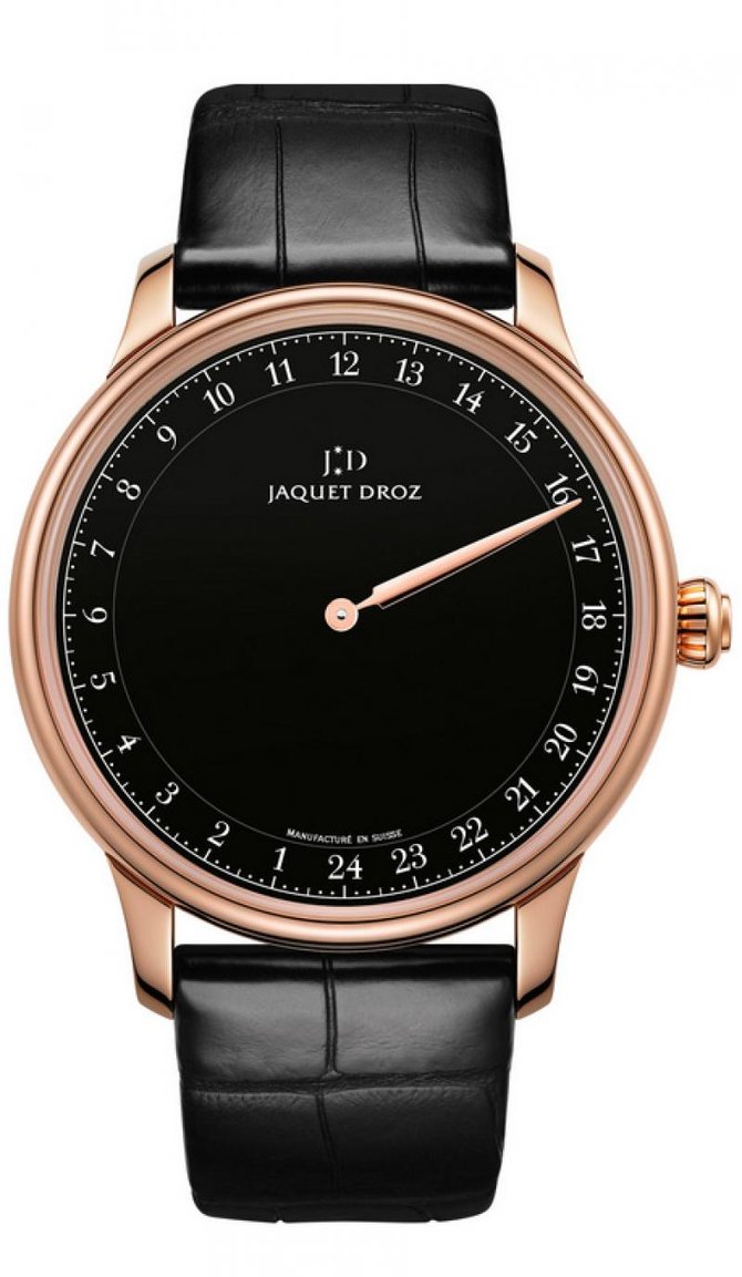 Jaquet Droz J025033202 Majestic Beijing Grande Heure Onyx Rose Gold