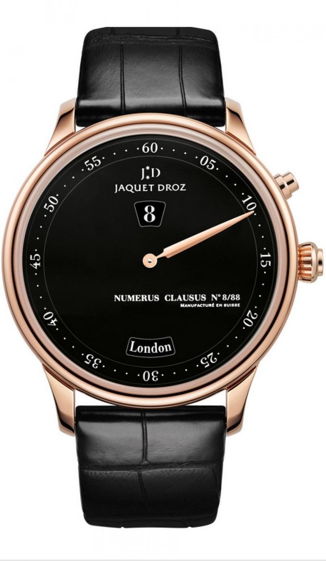 Jaquet Droz J010133202 Majestic Beijing The Twelve Cities Black Enamel