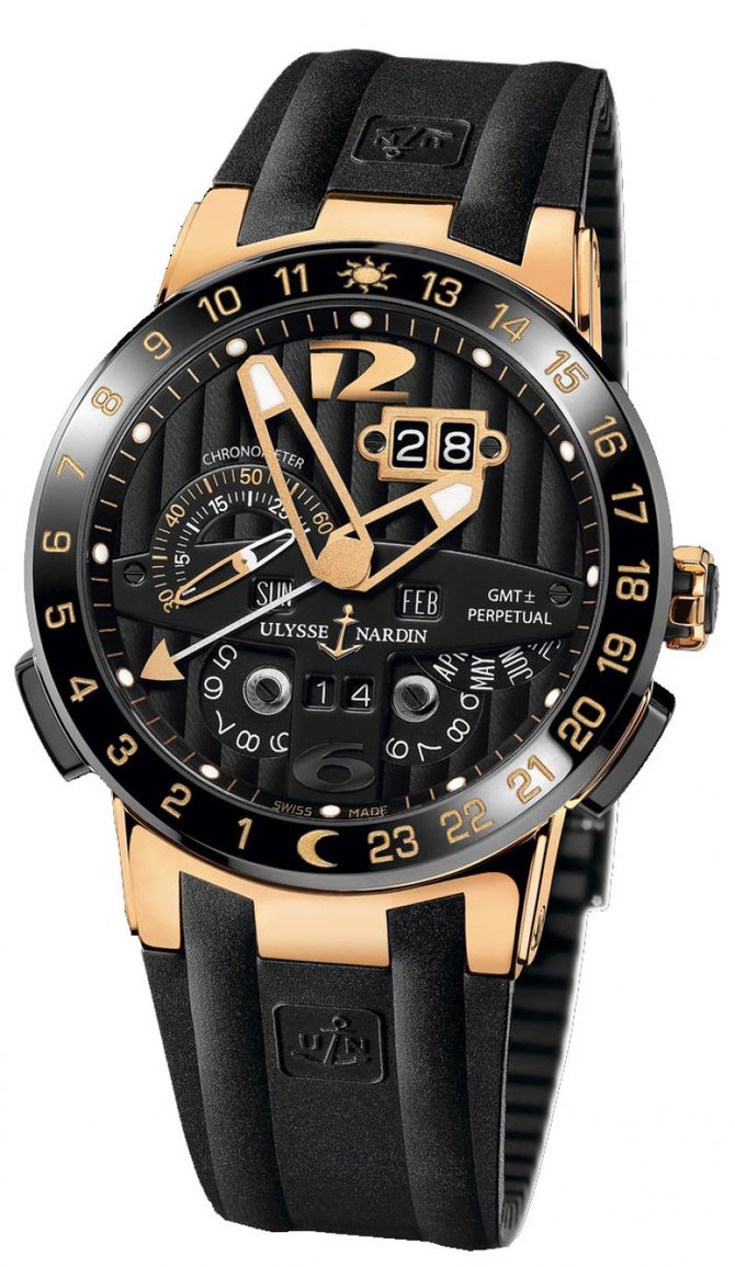 Ulysse Nardin 326-03-3 Perpetual Calendar Black Toro