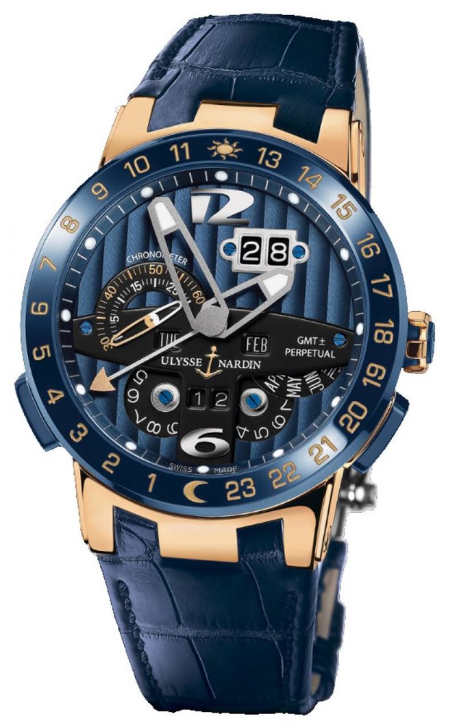 Ulysse Nardin 326-01LE Perpetual Calendar Blue Toro Limited Edition 99