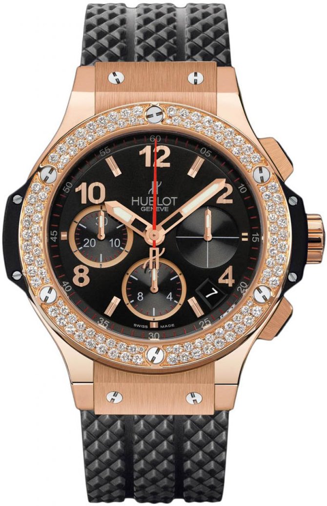 Hublot 341.PX.130.RX.114 Big Bang 41mm Red Gold Diamonds - фото 1