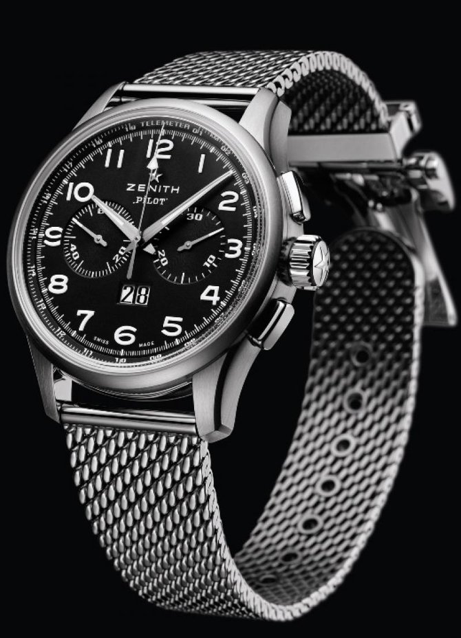 Zenith 03.2410.4010/21.M2410 Pilot Big Date Special - фото 2