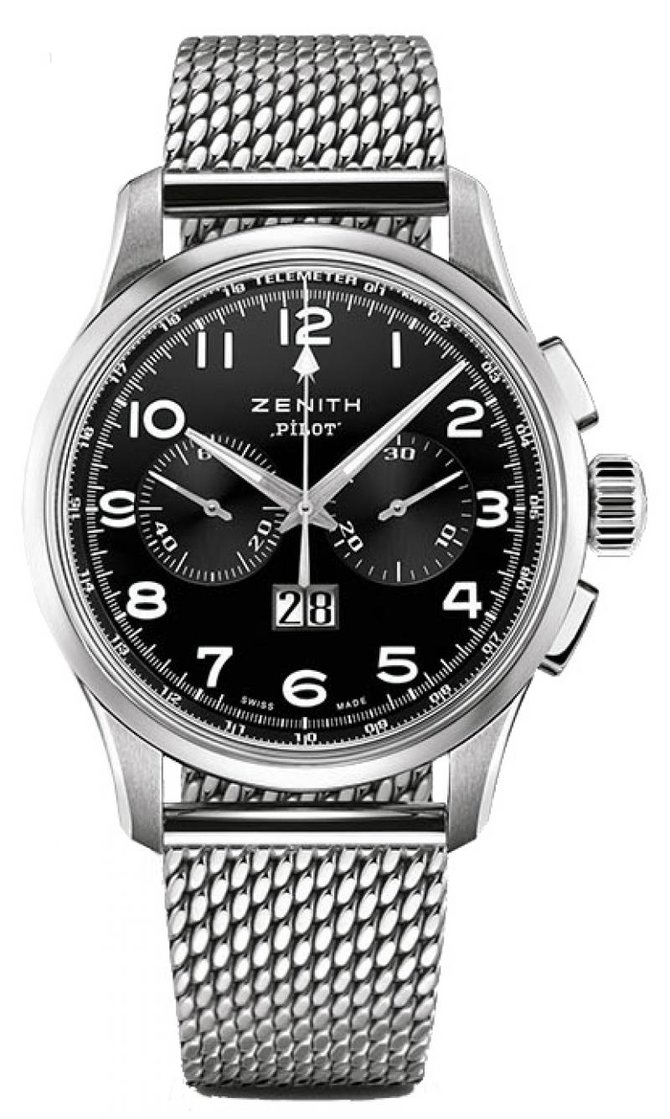 Zenith 03.2410.4010/21.M2410 Pilot Big Date Special - фото 1