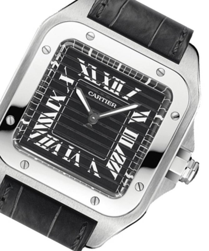 Cartier W2020020 Santos De Cartier Santos Triple 100 - фото 2