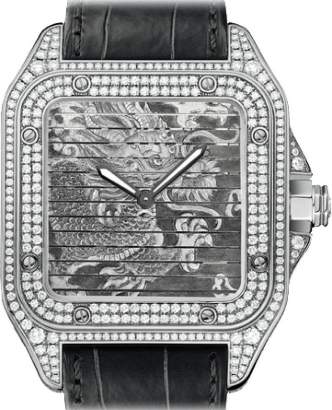 Cartier WM505014 Santos De Cartier Santos Triple 100 - фото 1