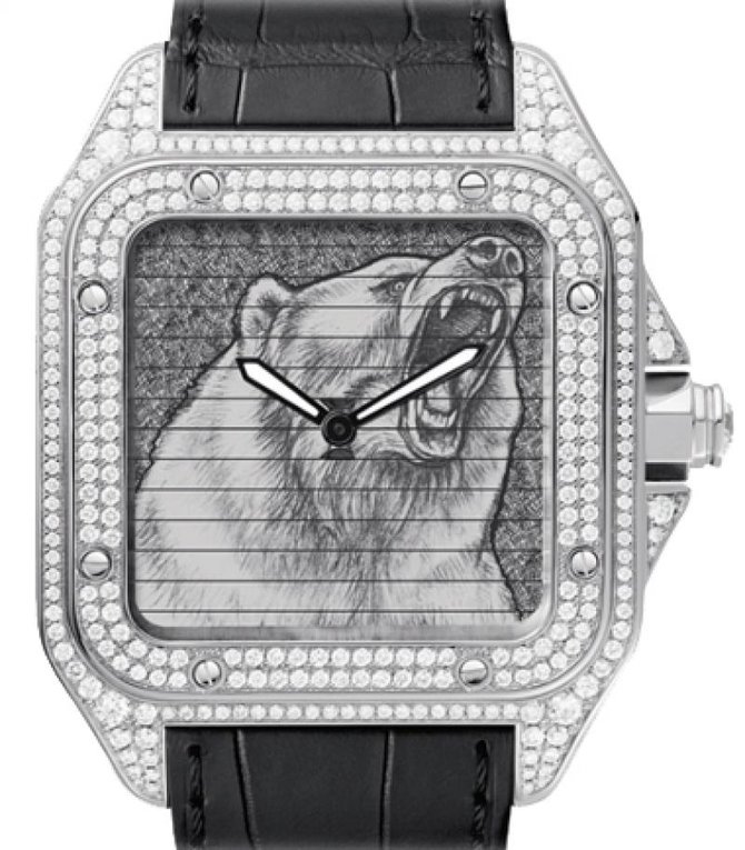Cartier WM505024 Santos De Cartier Santos Triple 100 - фото 1