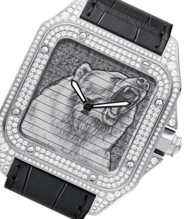 Cartier WM505024 Santos De Cartier Santos Triple 100 - фото 2