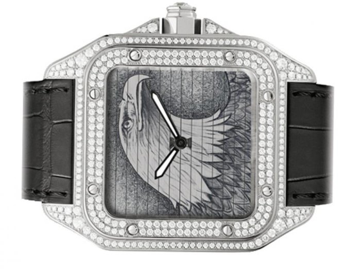 Cartier WM505025 Santos De Cartier Santos Triple 100 - фото 3