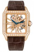 Cartier Santos De Cartier HPI00587 Santos-Dumont Skeleton