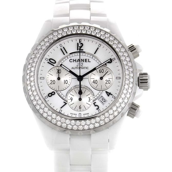 Chanel H1008 J12 - White J12 Chronograph H1008