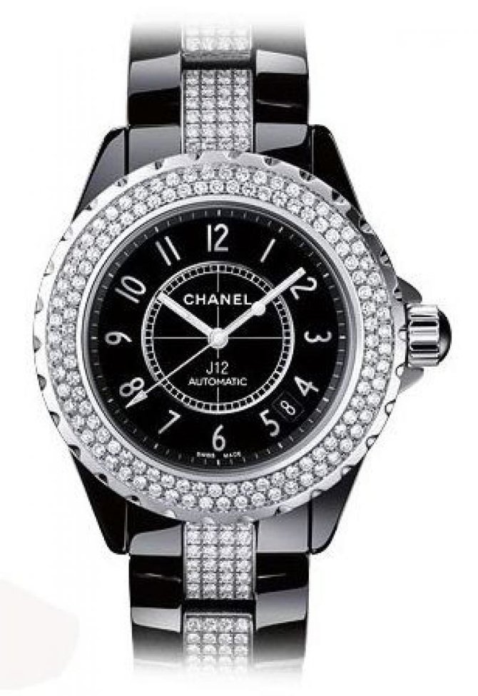 Chanel h1339 J12 Black Automatic 38mm - фото 1