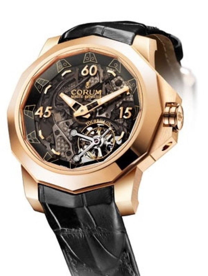 Corum 010.101.55/0001 AO12 Admirals Cup Legend Admiral`s Cup Minute Repeater Tourbillon 45 - фото 1