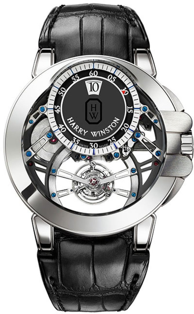 Harry Winston OCEMTJ45WW001 Ocean Ocean Tourbillon Jumping Hour OCEMTJ45WW001rbillon Jumping Hour 2013 - фото 1