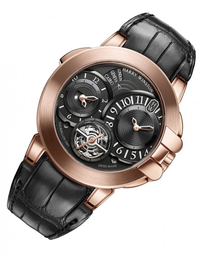 Harry Winston OCEATG45RR003 Ocean Tourbillon GMT OCEATG45RR003 - фото 2