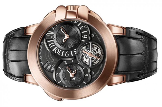 Harry Winston OCEATG45RR003 Ocean Tourbillon GMT OCEATG45RR003 - фото 3