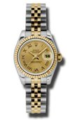 Rolex Datejust Ladies 179173 chsbrj 26mm Steel and Yellow Gold