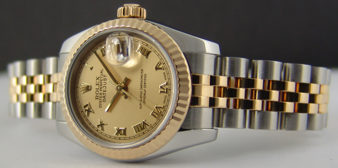 Rolex 179173 chrj Datejust Ladies 26mm Steel and Yellow Gold - фото 4