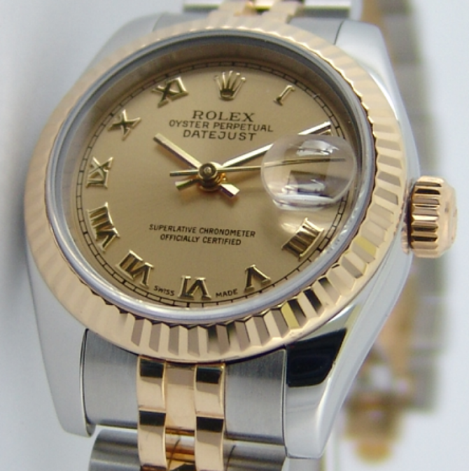 Rolex 179173 chrj Datejust Ladies 26mm Steel and Yellow Gold - фото 5