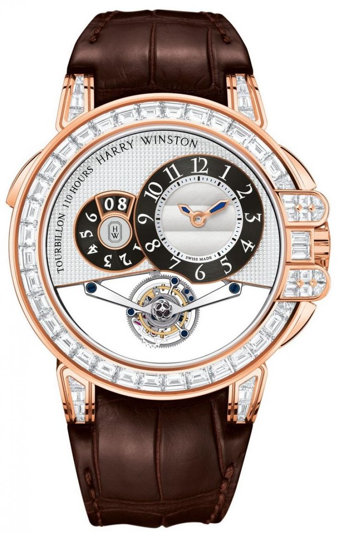 Harry Winston OCEMTD45RR003 Ocean Tourbillon Big Date - фото 1