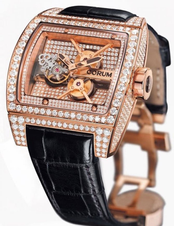 Corum 022.705.85/0F81 0000 Golden Bridges Ti-Bridge Tourbillon - фото 1