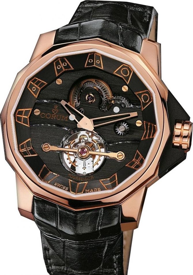 Corum 372.931.55/0F01 0000 Admirals Cup Seafender Admiral`s Cup Tourbillon 48 - фото 1