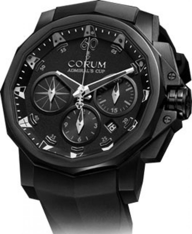 Corum 753.691.98/F371 AN12 Admirals Cup Challenger Admiral's Cup Black Challenge 44 - фото 1