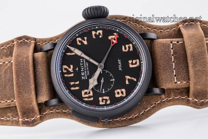 Zenith 96.2431.693/21.C740 Pilot Montre d'Aeronef Type 20 GMT - фото 8