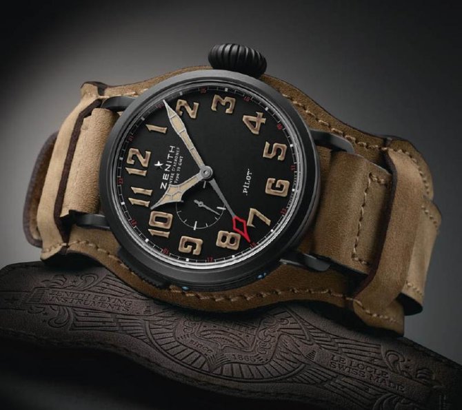 Zenith 96.2431.693/21.C740 Pilot Montre d'Aeronef Type 20 GMT - фото 2