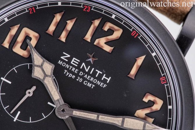 Zenith 96.2431.693/21.C740 Pilot Montre d'Aeronef Type 20 GMT - фото 12