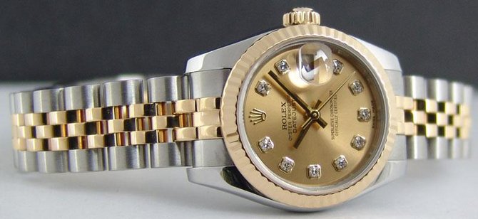 Rolex 179173 chdj Datejust Ladies 26mm Steel and Yellow Gold - фото 2