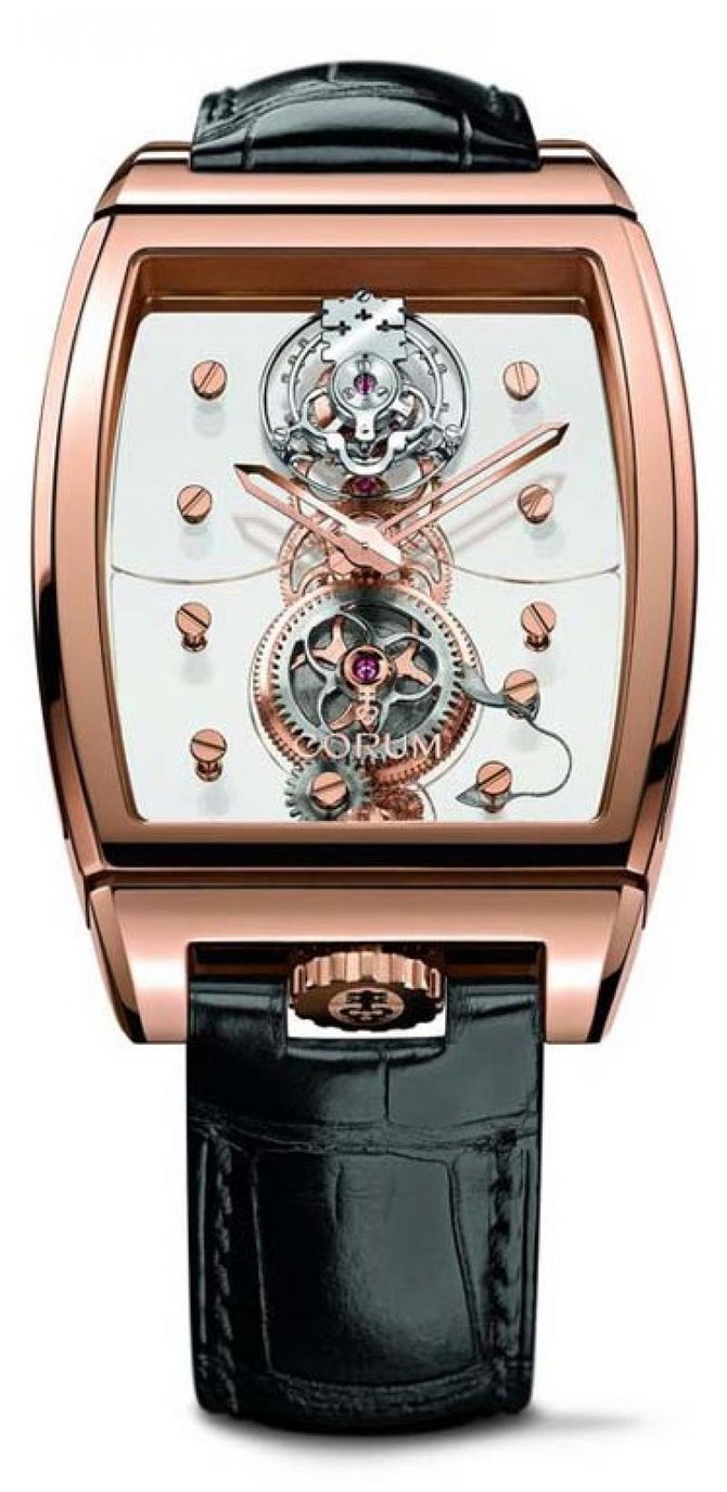 Corum 100.160.55/0F01 0000 Golden Bridges Golden Bridge Tourbillon Panoramique - фото 1