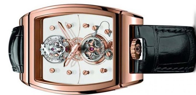 Corum 100.160.55/0F01 0000 Golden Bridges Golden Bridge Tourbillon Panoramique - фото 3