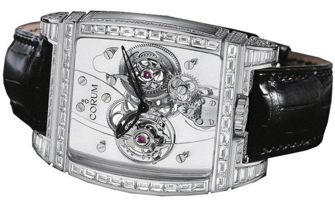 Corum 382.859.69/0F81 0000 Golden Bridges Golden Tourbillon Panoramique Diamants - фото 3