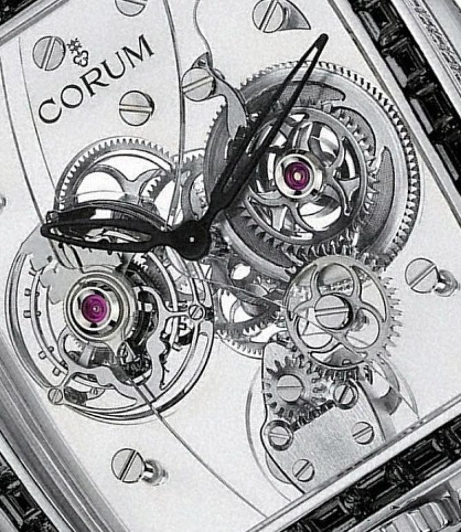 Corum 382.860.69/0F81 0000 Golden Bridges Golden Tourbillon Panoramique Diamants - фото 2