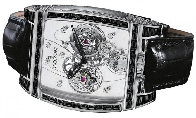 Corum 382.860.69/0F81 0000 Golden Bridges Golden Tourbillon Panoramique Diamants - фото 3