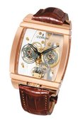Corum Часы Corum Golden Bridges 382.850.55/0F02 0000 Golden Tourbillon Panoramique Grey Sapphire
