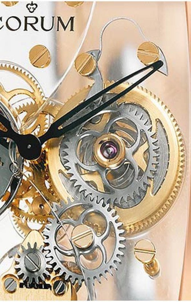 Corum 382.851.85/0F02 0000 Golden Bridges Golden Tourbillon Panoramique Grey Sapphire - фото 3
