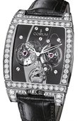 Corum Часы Corum Golden Bridges 382.871.69/0F01 0000 Golden Tourbillon Panoramique Grey Sapphire