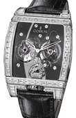 Corum Часы Corum Golden Bridges 382.879.69/0F01 0000 Golden Tourbillon Panoramique Grey Sapphire