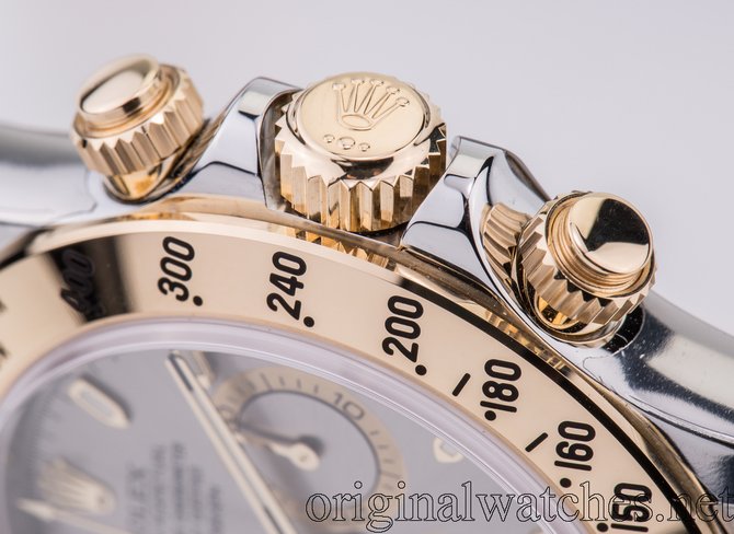 Rolex 116523 grey dial Daytona Cosmograph Bicolor - фото 3