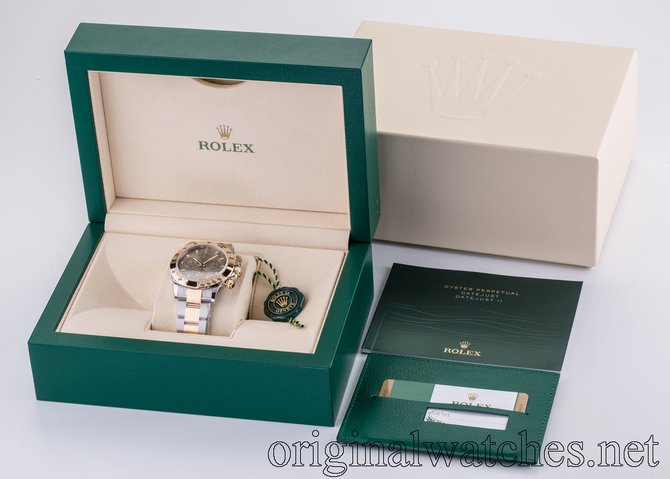 Rolex 116523 grey dial Daytona Cosmograph Bicolor - фото 2