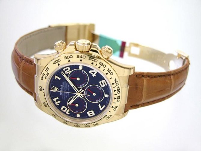 Rolex 116518 blue dial Daytona Cosmograph - фото 2