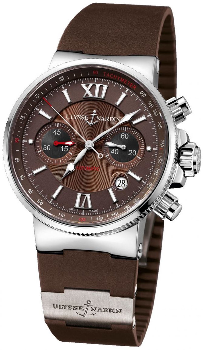 Ulysse Nardin 353-66-3/355 Maxi Marine Chronograph Steel