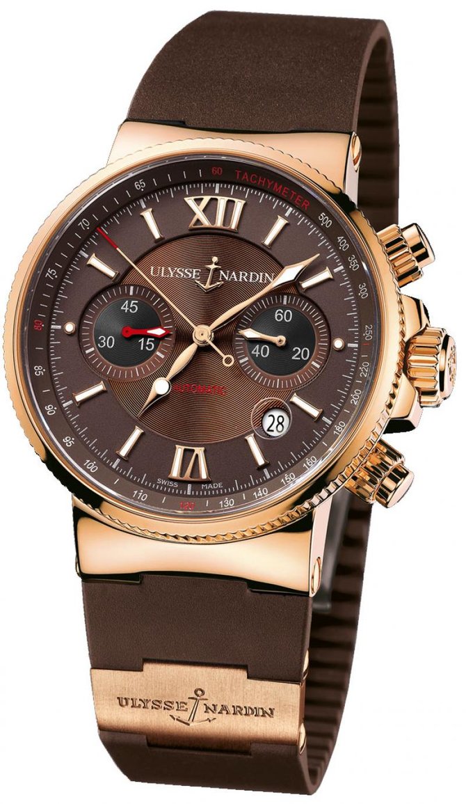 Ulysse Nardin 356-66-3/355 Maxi Marine Chronograph RG