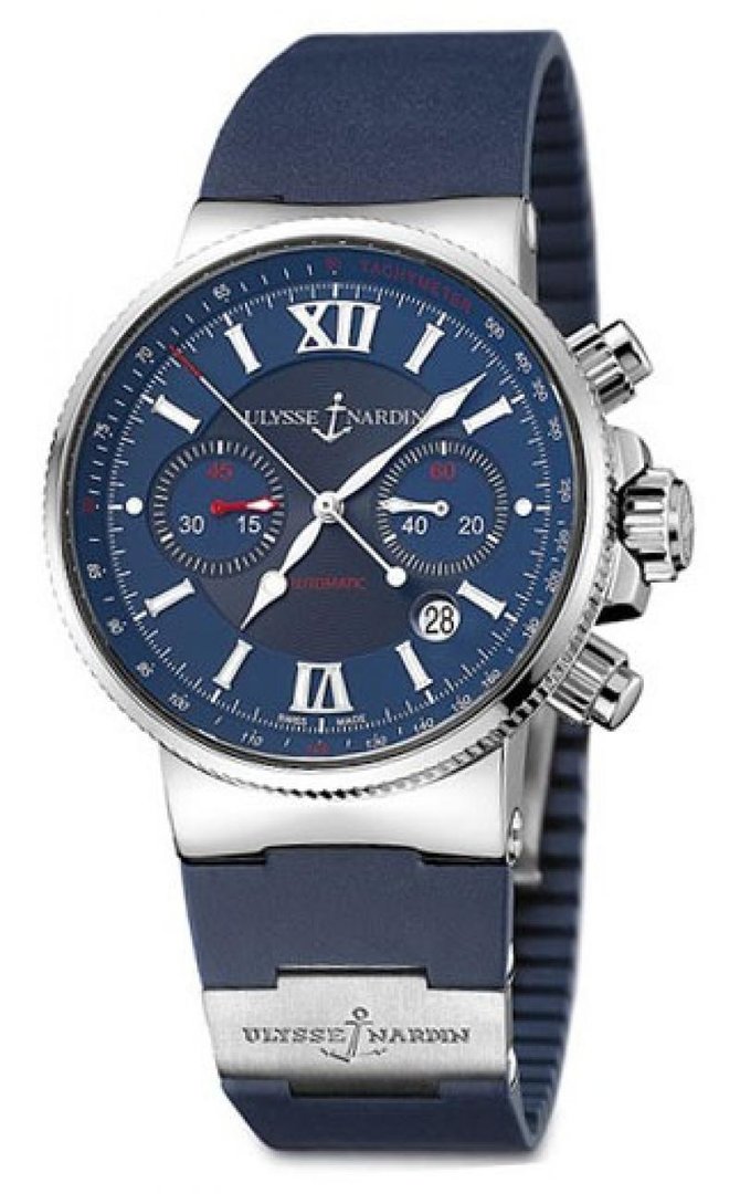 Ulysse Nardin 353-66-3/323 Maxi Marine Chronograph Steel