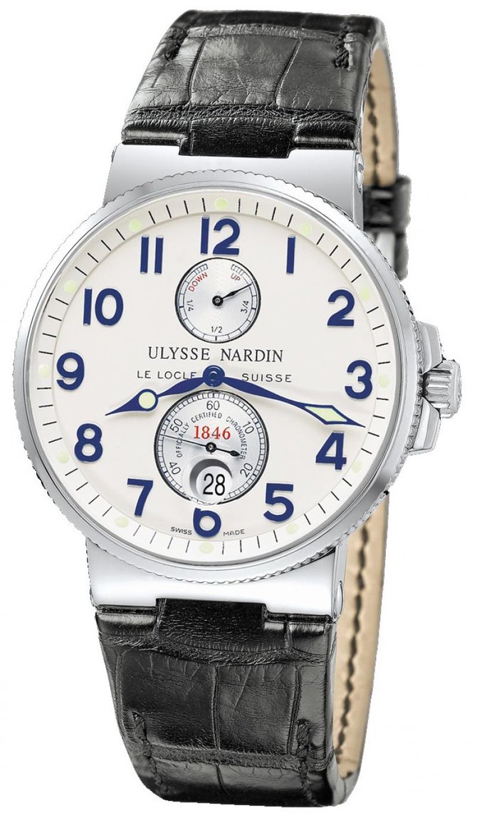 Ulysse Nardin 263-66 Maxi Marine Chronometer 41mm Steel