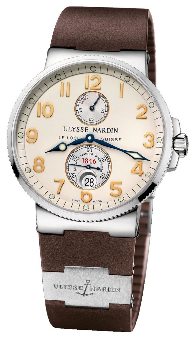 Ulysse Nardin 263-66-3/60 Maxi Marine Chronometer 41mm Steel