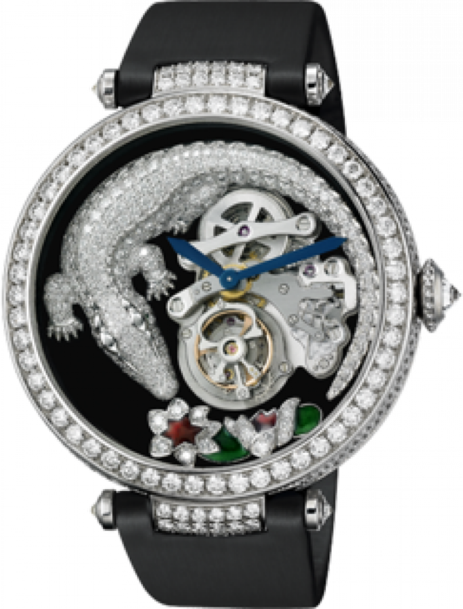 Cartier HPI00414 Le Cirque Animalier De Cartier Tourbillon Crocodile - фото 1